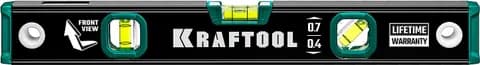 KRAFTOOL 400 мм, с зеркальным глазком, уровень (34781-40)