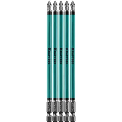 KRAFTOOL Optimum PZ2, 150 мм, 5 шт, биты (26124-2-150-5)