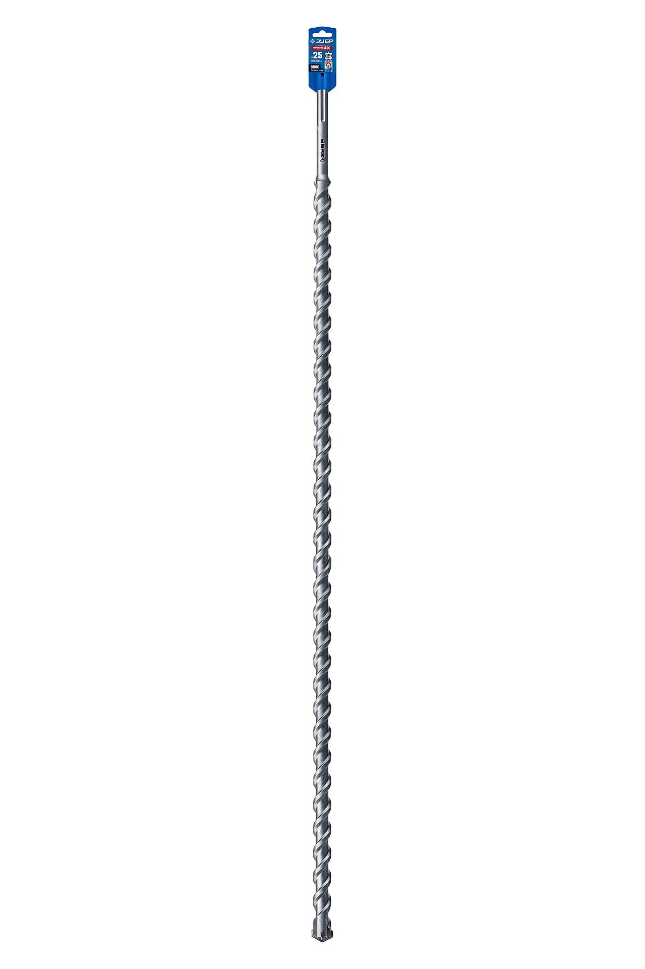 ЗУБР ПРОФИ-4Х 25x1380/1500 мм, SDS-max бур, ПРОФЕССИОНАЛ (29350-1380-25)