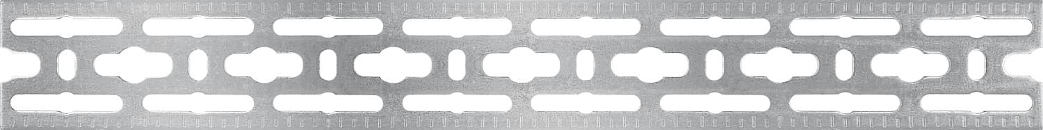 ЗУБР 50 x 2000 x 3 мм, цинк, монтажная шина (310249)