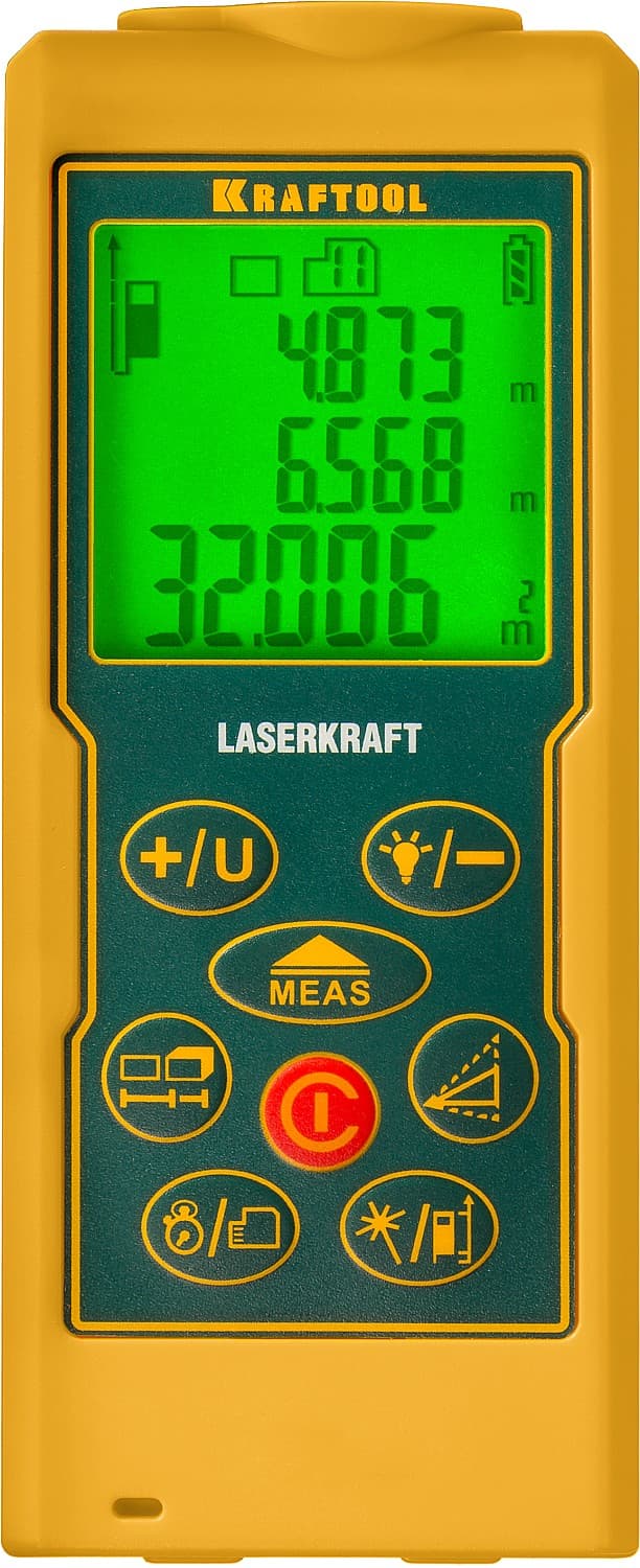 KRAFTOOL Laser-Kraft, 70 м, лазерный дальномер (34760)
