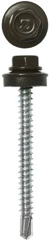 ЗУБР СКД 8028, 50 х 4.8 мм, зем.-коричн., 1200 шт (8 кг.), кровельный саморез (4-300310-48-050-8028)