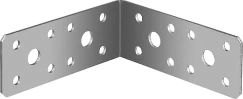 ЗУБР УК-2.0, 35 x 90 x 90 x 2 мм, цинк, крепежный уголок (310126-35-090)