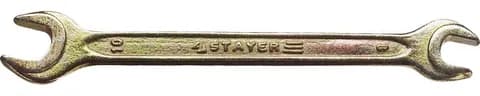 STAYER 8 x 10 мм, рожковый гаечный ключ (27038-08-10)