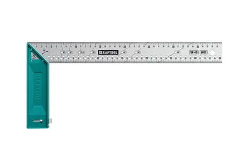 KRAFTOOL SR-40, 400 мм, высокоточный разметочный столярный угольник (3449-40)