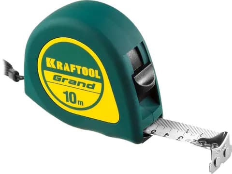 KRAFTOOL Grand, 10 м х 25 мм, рулетка (34022-10-25)