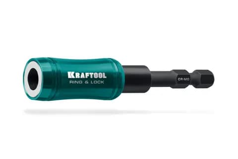 KRAFTOOL RING & LOCK, 75 мм, адаптер с автоматическим кольцевым магнитным захватом для крепежа (26787)