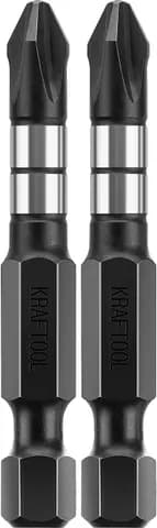 KRAFTOOL Impact PH2, 50 мм, 2 шт, ударные биты (26191-2-50-S2)