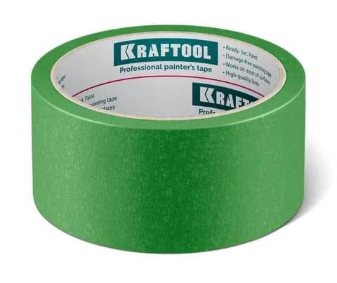 KRAFTOOL #300 Strong 48 мм х 30 м, для грубых и шероховатых поверхностей, малярная лента (12103-48)