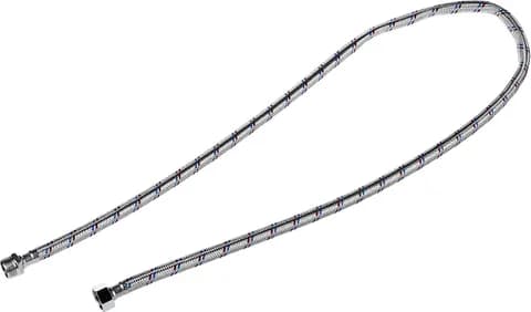 ЗУБР 1/2″, 1.2 м, гайка-штуцер, гибкая подводка для воды (51005-G/S-120)