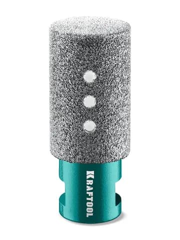 KRAFTOOL VS DIAMOND d 30 мм (М14, 50 мм), Вакуумная алмазная фреза пальчиковая (29810-30)
