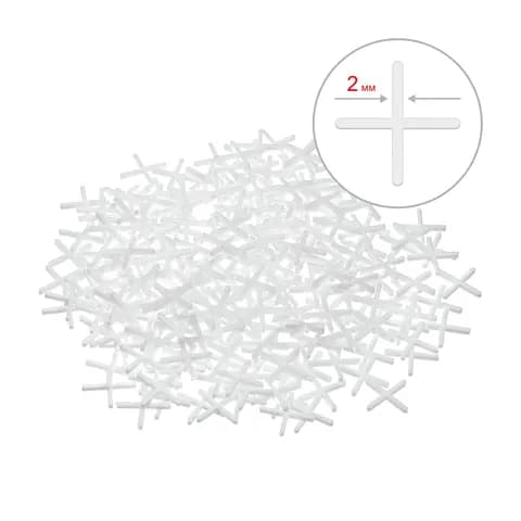STAYER 2 мм, 200 шт, крестики для плитки (3380-2)
