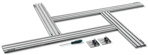 KRAFTOOL KRAFTFLEX MFS-700-1000 мм, 4шт, шаблон фрезерный в комплекте с 2 упорами (32810)
