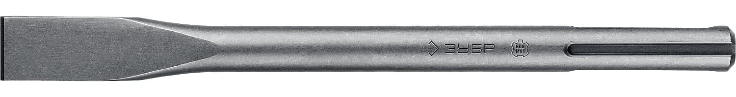 ЗУБР БУРАН, 25 x 280 мм, SDS-max, плоское зубило, Профессионал (29382-25-280)