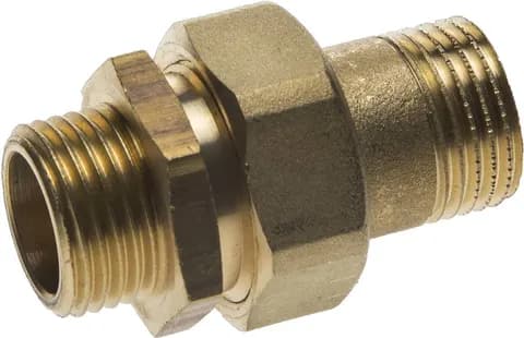 GENERAL FITTINGS штуцер/штуцер, 1/2″, соединитель с накидной гайкой (51037-S/S-1/2)