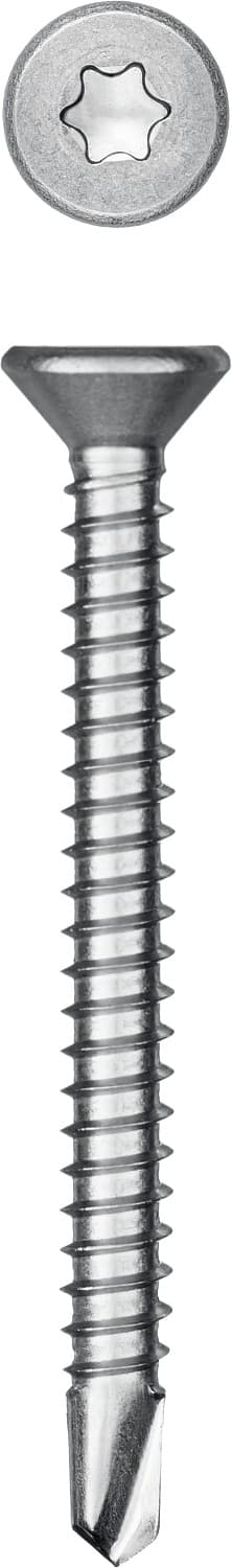 KRAFTOOL DS-C, 50 х 4.8 мм, А2, сверло, потайная головка, ТХ25, 150 шт, саморез нержавеющий (300932-48-050)