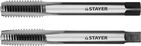 STAYER M10 х 1.5, 2 шт, комплект метчиков (28025-10-1.5-H2)