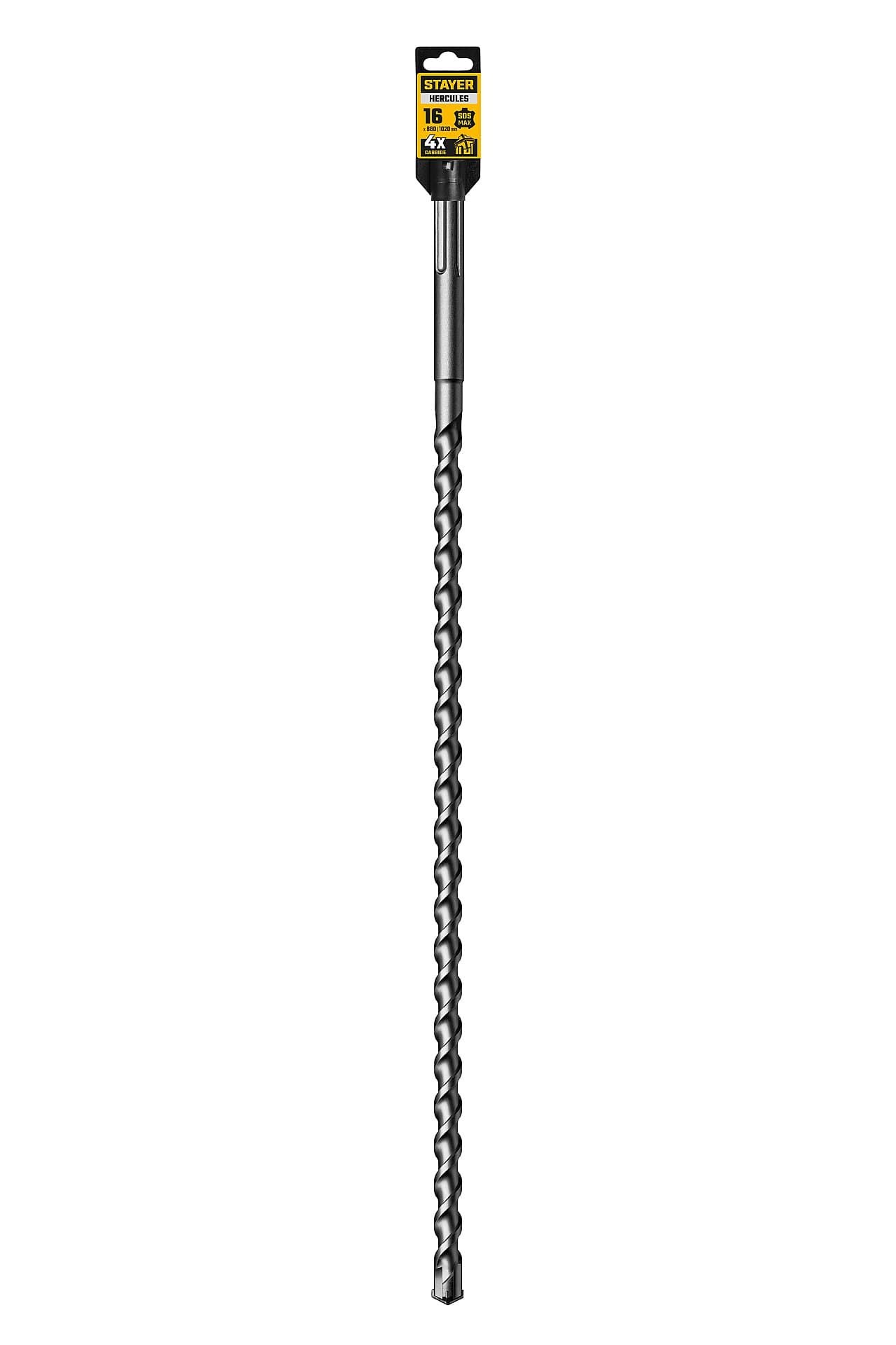 STAYER HERCULES-4Х 16 x 880/1020 мм, SDS-max бур, PROFESSIONAL (29370-880-16)