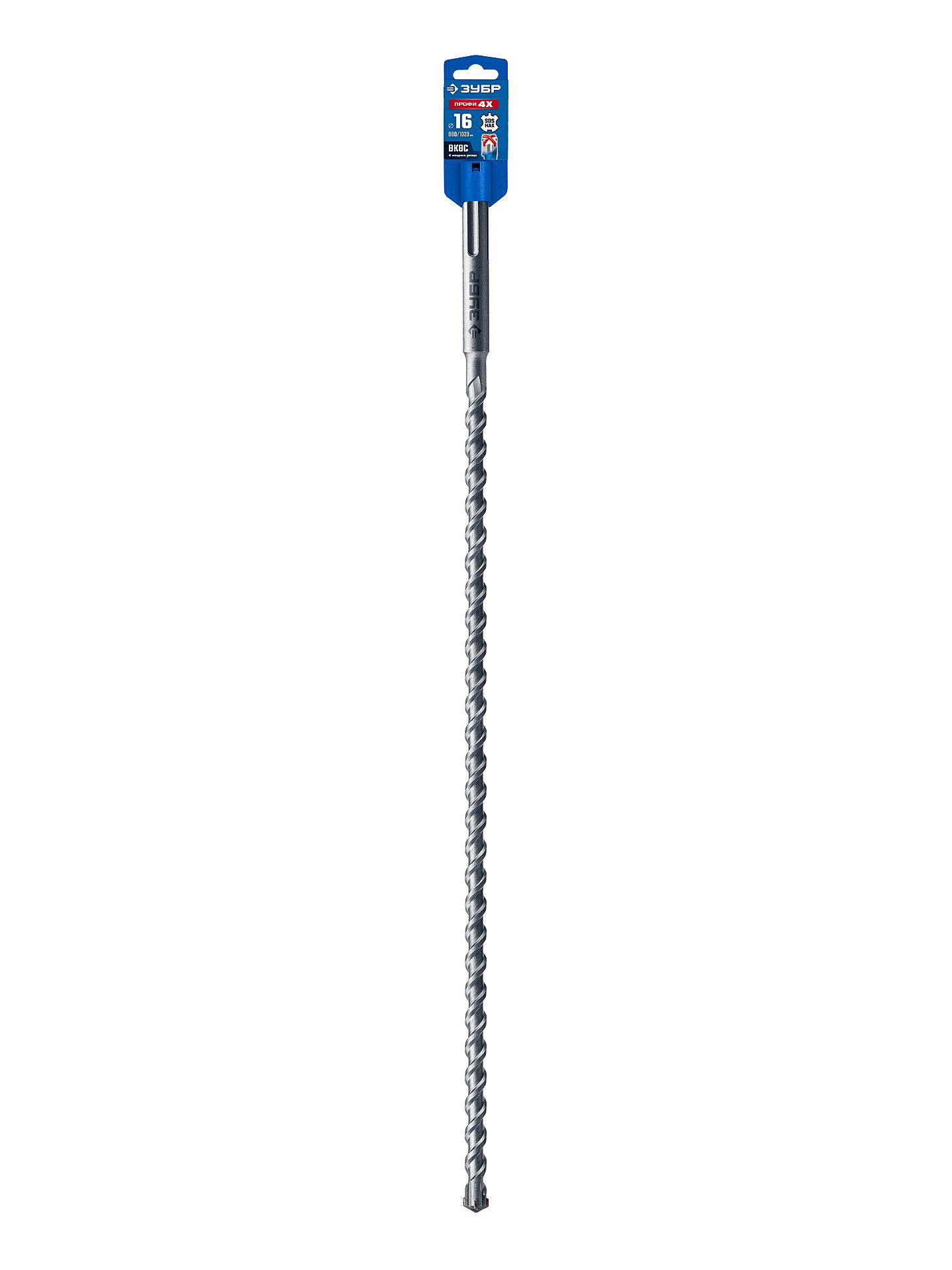 ЗУБР ПРОФИ-4Х 16x880/1020 мм, SDS-max бур, ПРОФЕССИОНАЛ (29350-880-16)
