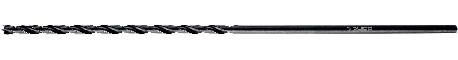 ЗУБР d 6 x 200/150 мм, М-образная заточка, спиральное сверло по дереву, Профессионал (29421-200-06)